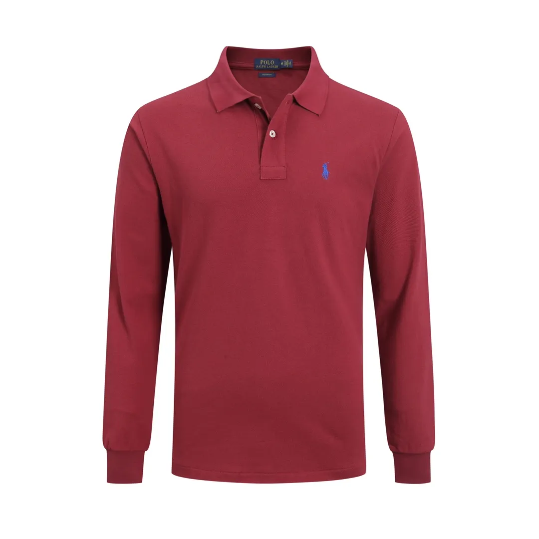 P190 Ralph Lauren polo pony logo long-sleeved polo shirt Item number: 9921 Color chart
